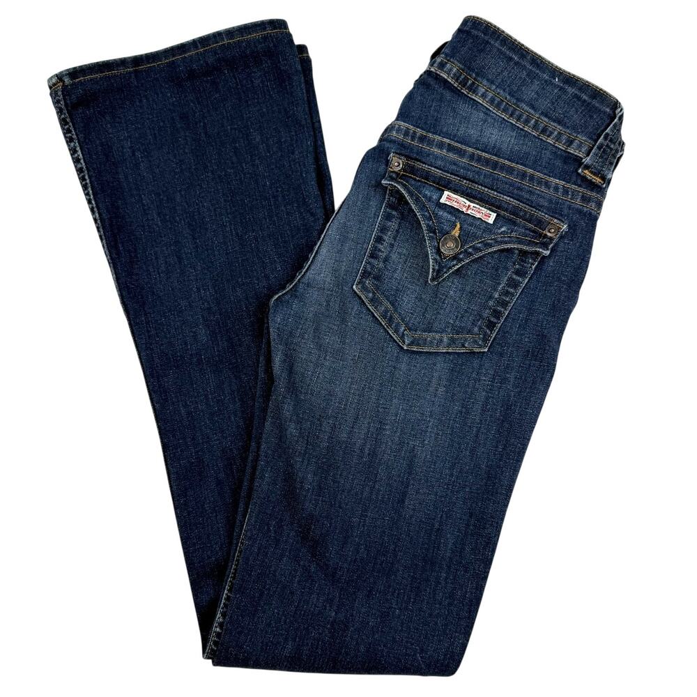 Hudson Signature Midrise Bootcut Jeans Vintage Y2K Stretch Denim Womenβs 26